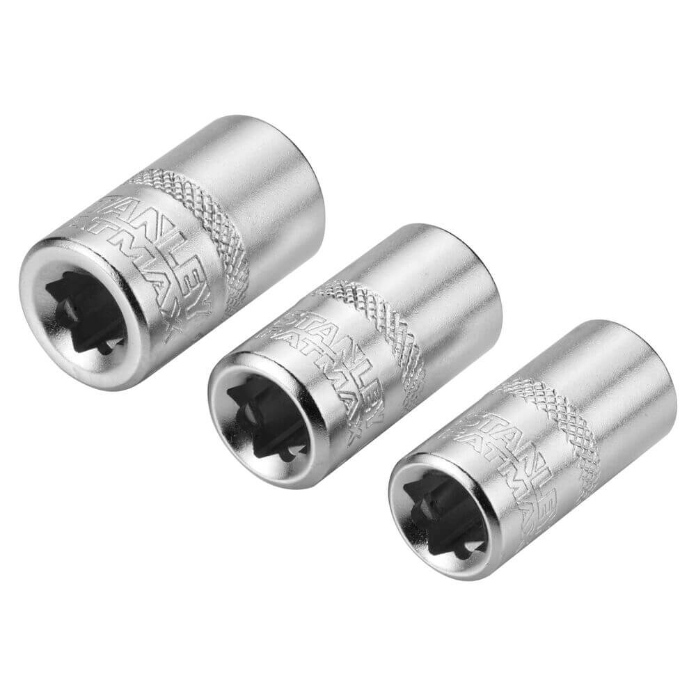 Набір торцевих головок 1/4 Maxi Drive, із шестигранним профілем, 3 шт: 8, 9, 10 мм STANLEY FMMT17091-0 - фото 5 Набір торцевих головок 1/4 Maxi Drive, із шестигранним профілем, 3 шт: 8, 9, 10 мм STANLEY FMMT17091-0 - фото 5