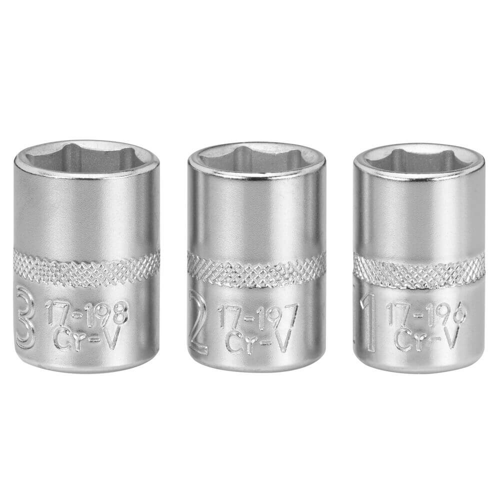 Набір торцевих головок 1/4 Maxi Drive, із шестигранним профілем, 3 шт: 11, 12, 13 мм. STANLEY FMMT17092-0 - фото 2 Набір торцевих головок 1/4 Maxi Drive, із шестигранним профілем, 3 шт: 11, 12, 13 мм. STANLEY FMMT17092-0 - фото 2