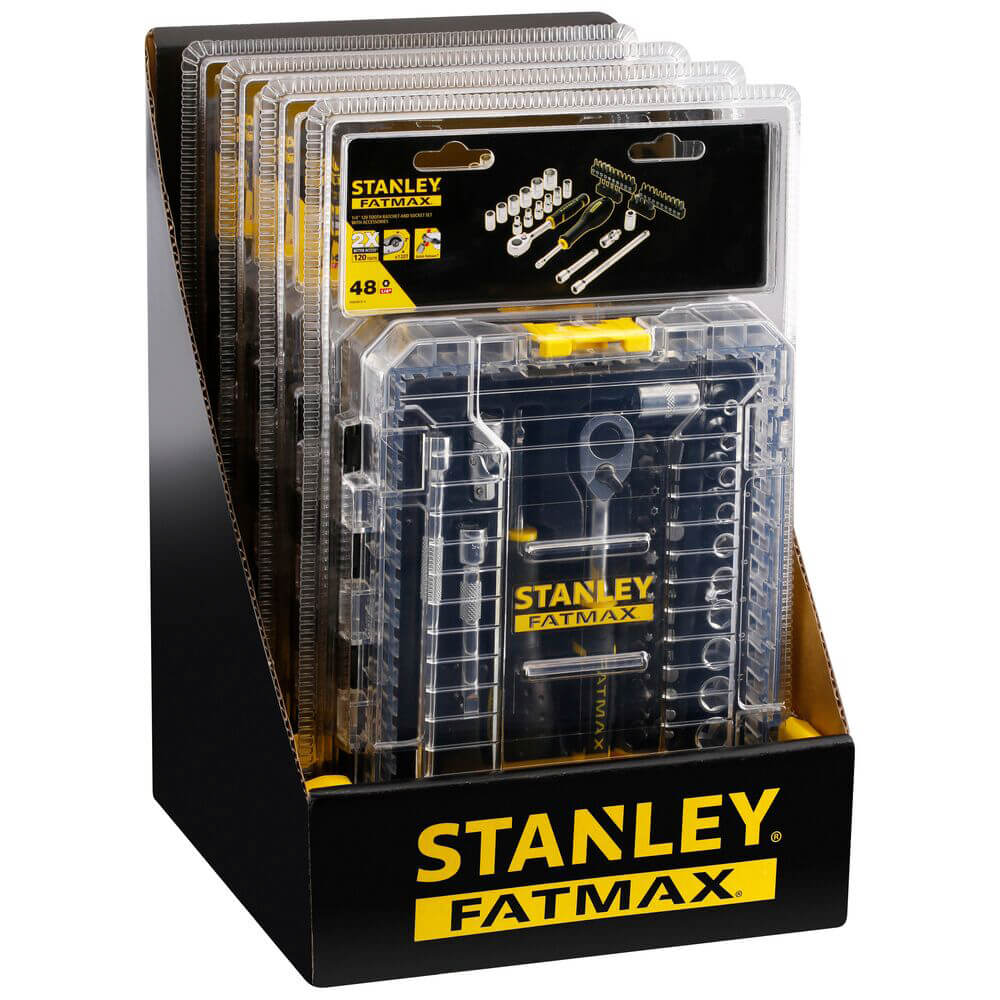 Набір торцевих головок 1/4 FATMAX® Maxi Drive, шестигранних, 48 предметів STANLEY FMMT98101-0 - фото 18 Набір торцевих головок 1/4 FATMAX® Maxi Drive, шестигранних, 48 предметів STANLEY FMMT98101-0 - фото 18