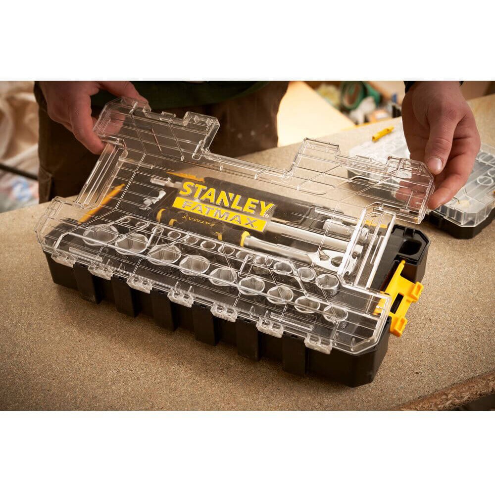 Набір торцевих головок 1/2 FATMAX® Maxi Drive, шестигранних, 26 предметів STANLEY FMMT98103-1 - фото 11 Набір торцевих головок 1/2 FATMAX® Maxi Drive, шестигранних, 26 предметів STANLEY FMMT98103-1 - фото 11