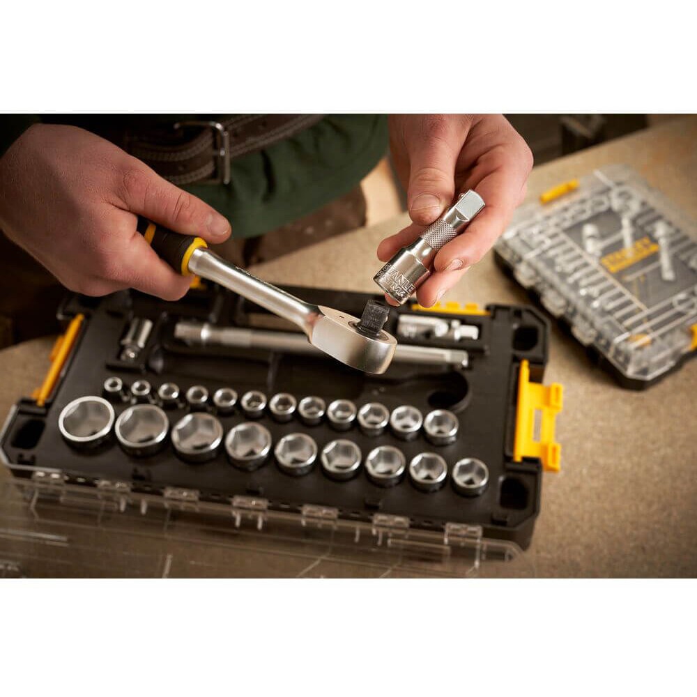 Набір торцевих головок 1/2 FATMAX® Maxi Drive, шестигранних, 26 предметів STANLEY FMMT98103-1 - фото 14 Набір торцевих головок 1/2 FATMAX® Maxi Drive, шестигранних, 26 предметів STANLEY FMMT98103-1 - фото 14