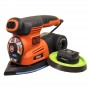 Шліфмашина ексцентрикова мережева BLACK+DECKER KA280K - фото 10