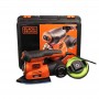 Шліфмашина ексцентрикова мережева BLACK+DECKER KA280K - фото 10
