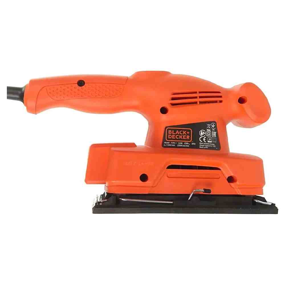 Шліфмашина вібраційна мережева BLACK+DECKER KA300 - фото 3 Шліфмашина вібраційна мережева BLACK+DECKER KA300 - фото 3