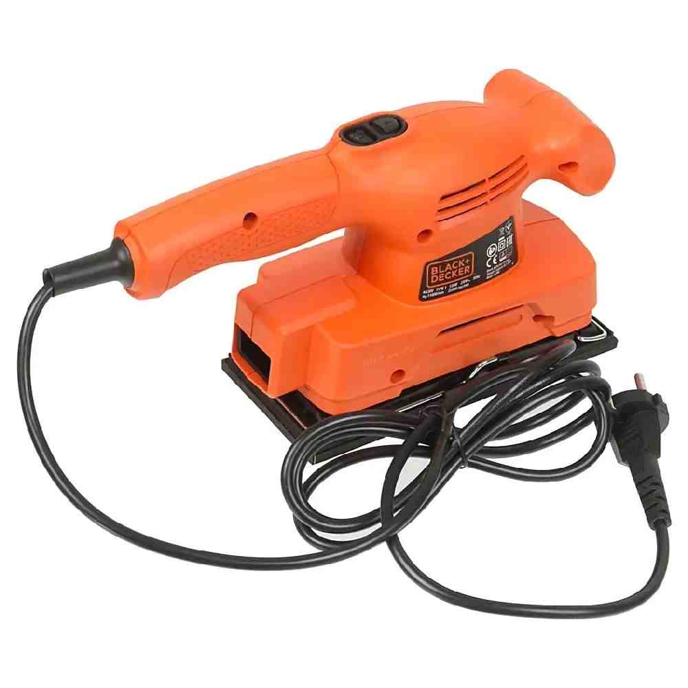 Шліфмашина вібраційна мережева BLACK+DECKER KA300 - фото 4 Шліфмашина вібраційна мережева BLACK+DECKER KA300 - фото 4