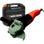 Шліфмашина кутова - болгарка мережева BLACK+DECKER KG1202K - фото 5