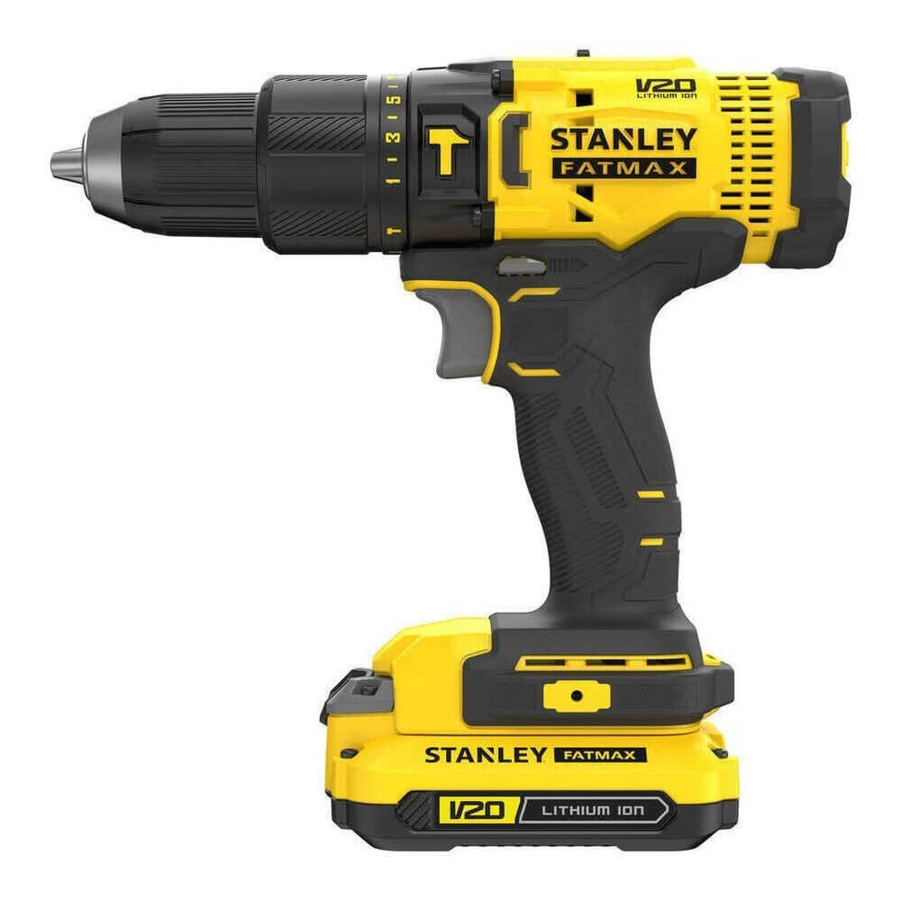 Дриль-шурупокрут ударний акумуляторний STANLEY FATMAX SFMCD711C2K - фото 1 Дриль-шурупокрут ударний акумуляторний STANLEY FATMAX SFMCD711C2K - фото 1