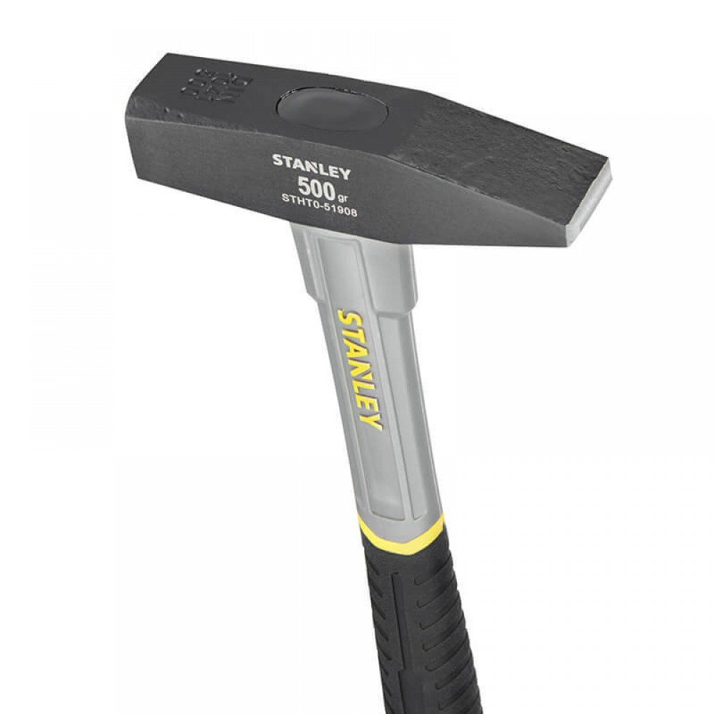 Молоток слюсарний Fiberglass з вагою головки 500 г STANLEY STHT0-51908 - фото 2 Молоток слюсарний Fiberglass з вагою головки 500 г STANLEY STHT0-51908 - фото 2