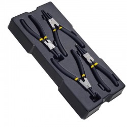 Набір з чотирьох знімачів стопорних кілець STANLEY STMT1-74180 Набір з чотирьох знімачів стопорних кілець STANLEY STMT1-74180