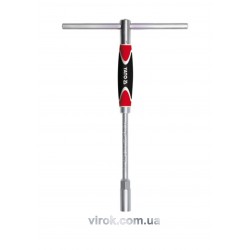 Ключ торцевий Т-подібний з обертальною ручкою YATO 14 мм 310 х 200 мм Ключ торцевий Т-подібний з обертальною ручкою YATO 14 мм 310 х 200 мм