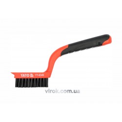 Щітка нейлонова YATO 180 мм 6 рядів