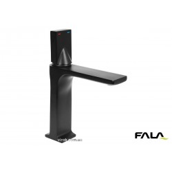 Змішувач води для умивальника "NOIR 2" FALA з кульовим регулятором