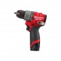 Акк. ударная дрель шуруповерт M12 FPD2-202X MILWAUKEE - фото 12