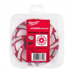 Алм. шлифувальна чашка SDCWU 125мм SPEEDCROSS MILWAUKEE Алм. шлифувальна чашка SDCWU 125мм SPEEDCROSS MILWAUKEE