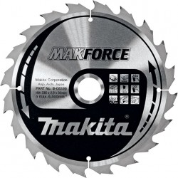 B-08399 MAKITA Пиляльний диск MAK Force по дереву 235x30 мм 20 зуб