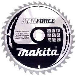 B-08492 MAKITA Пиляльний диск MAK Force по дереву 190x15.88 мм 40 зубів
