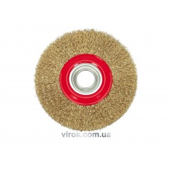 Щітка-крацовка плоска VOREL Ø=125 мм