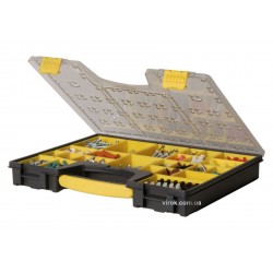 Органайзер пластиковий STANLEY 25 секцій 42.2 х 5.2 х 33.4 см Органайзер пластиковий STANLEY 25 секцій 42.2 х 5.2 х 33.4 см