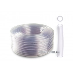 Шланг ПВХ одношаровий харчовий 0.05 МПа, Ø=4 мм, t=1 мм, l=50 м