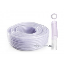 Шланг ПВХ зміцнений харчовий 0.8 МПа, Ø=10 мм, t=1.7 мм, l=50 м