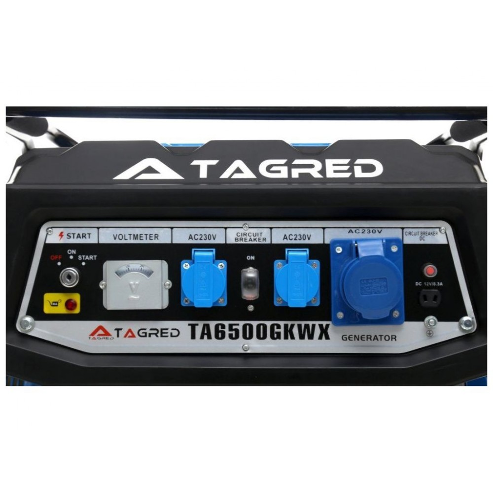 Бензиновий генератор TAGRED TA6500GKWX - фото 9