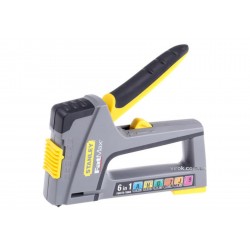 Степлер STANLEY з регулятором для 6-ти видів скоб і цвяхів Степлер STANLEY з регулятором для 6-ти видів скоб і цвяхів