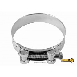Хомут сталевий оцинкований з гвинтовим затискачем GBS W1 VOREL Ø92-97/24 мм Хомут сталевий оцинкований з гвинтовим затискачем GBS W1 VOREL Ø92-97/24 мм
