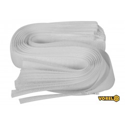 Хомут-липучка для кабеля VOREL 25 x 300 мм нейлон + поліестер + поліуретан 10 шт Хомут-липучка для кабеля VOREL 25 x 300 мм нейлон + поліестер + поліуретан 10 шт