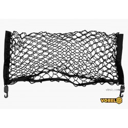 Сітка-органайзер до багажника авто поліпропіленова VOREL з 2 гаками 70 х 30 см Сітка-органайзер до багажника авто поліпропіленова VOREL з 2 гаками 70 х 30 см