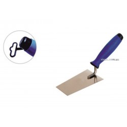 Кельма трапецевидна з нержавійки PROFI ТМ VIROK 130 мм двокомпонентна ручка