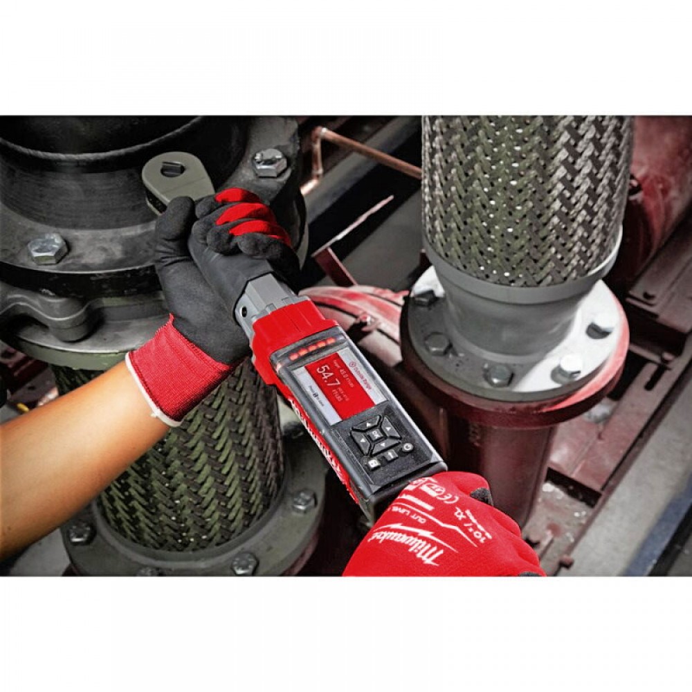 Динамометричний електронний ключ з тріскачкою 1/2\" MILWAUKEE, M12 ONEFTR12-0C, 203Нм (HD кейс) - фото 8 Динамометричний електронний ключ з тріскачкою 1/2\" MILWAUKEE, M12 ONEFTR12-0C, 203Нм (HD кейс) - фото 8