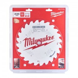 Диск пиляльний PFTE MILWAUKEE, O235х30х2,4мм, 24 зуб. Диск пиляльний PFTE MILWAUKEE, O235х30х2,4мм, 24 зуб.