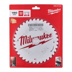 Диск пиляльний PFTE THIN KERF MILWAUKEE, O190х30х1,6мм, 36 зуб. Диск пиляльний PFTE THIN KERF MILWAUKEE, O190х30х1,6мм, 36 зуб.