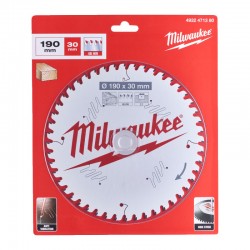 Диск пиляльний PFTE THIN KERF MILWAUKEE, O190х30х2,1мм, 48 зуб. Диск пиляльний PFTE THIN KERF MILWAUKEE, O190х30х2,1мм, 48 зуб.