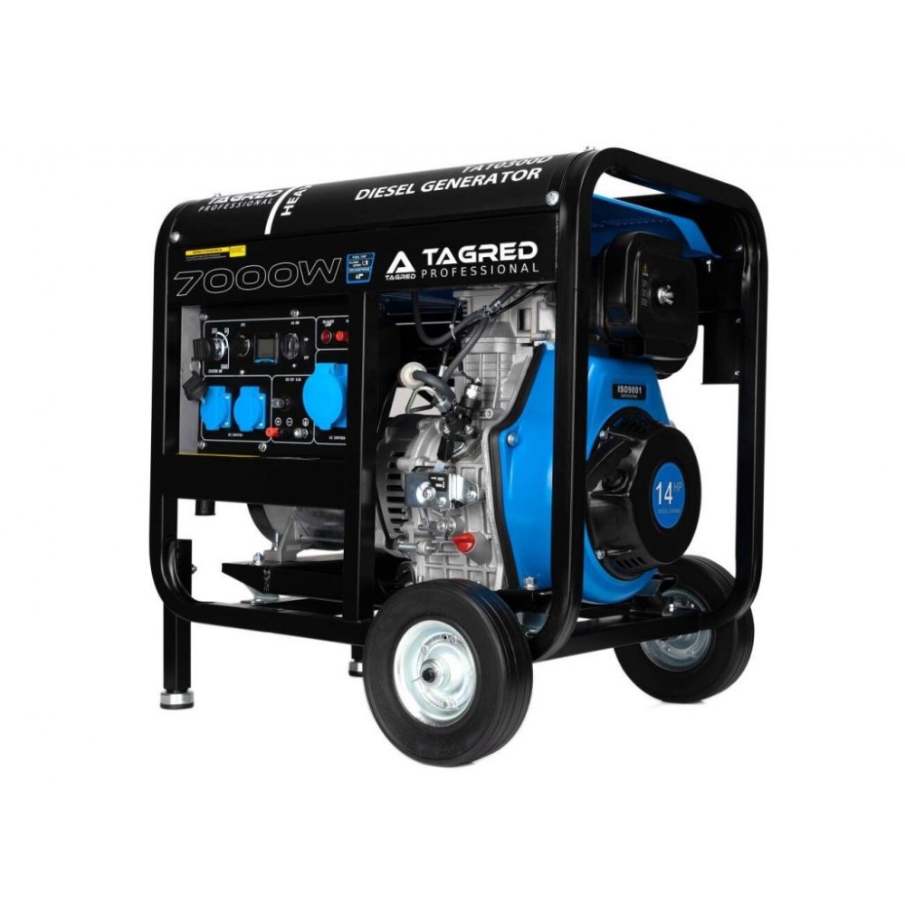 Дизельний генератор TAGRED TA10300D + газова плитка Orcamp CK-505 + 4 газових картриджа 400 мл - фото 3