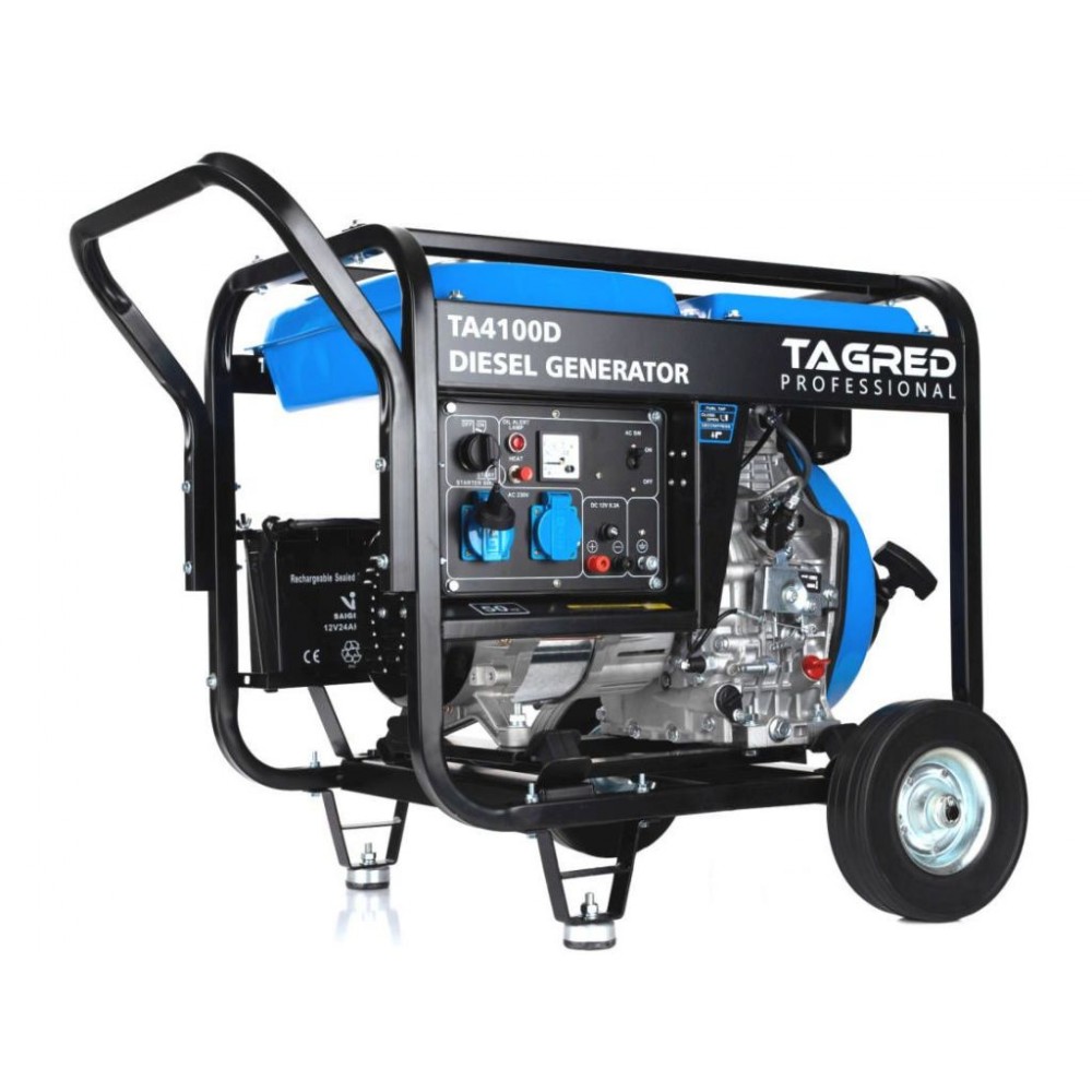 Дизельний генератор TAGRED TA4100D + газова плитка Orcamp CK-505 + 4 газових картриджа 400 мл - фото 3