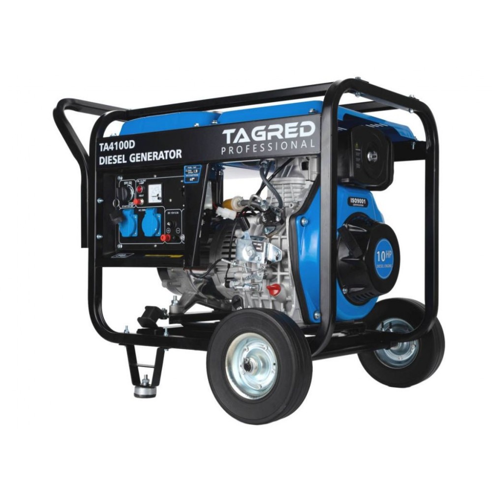 Дизельний генератор TAGRED TA4100D + газова плитка Orcamp CK-505 + 4 газових картриджа 400 мл - фото 5