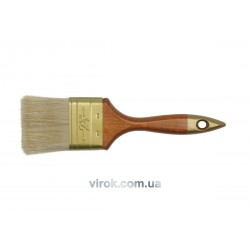 Пензель флейцевий VOREL ПРОФІ з дерев'яною ручкою 87 мм