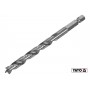 Свердло по дереву спіральне YATO Ø7 x 90/55 мм HEX 1/4" HSS 4241