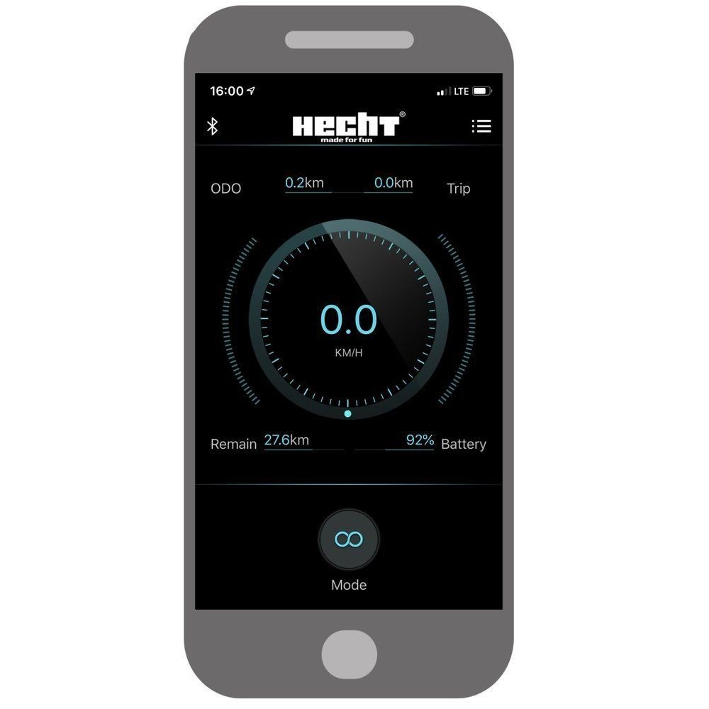 Електричний самокат HECHT 5199 Blue - фото 6 Електричний самокат HECHT 5199 Blue - фото 6