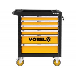 Шафа для майстернь VOREL на 4 колесах (2-з гальмами) 901х 770х 458 мм з 6 шухлядами [1]