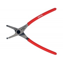 Щипці SEGERA для стопорних кілець YATO гнуті під 90° стискні, l= 220 мм, розвід- 40-100 мм [4/24]