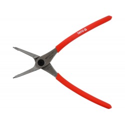 Щипці SEGERA для стопорних кілець YATO прямі стискні, l= 235 мм, розвід- 40-100 мм [6/24]