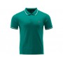 Футболка ПОЛО зелена YATO, розм. 2XL/ вис- 78 см х шир- 61 см, 100%- бавовна [40]