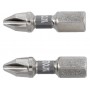 Насадка викруткова YATO; PH2 х 25мм. шпиндель 6-гран- 1/4", покрита нікелем, 2шт.[10] - фото 4