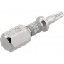 Насадка викруткова YATO; "TORX" T8 х 25мм. шпиндель 6-гран- 1/4", покрита нікелем, 2шт.[10] - фото 4