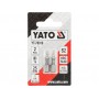 Насадка викруткова YATO; "TORX" T8 х 25мм. шпиндель 6-гран- 1/4", покрита нікелем, 2шт.[10] - фото 4