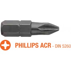 Насадка викруткова INDUSTRY USH PHILIPS ACR PH3 x 25 мм 5 шт