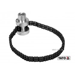 Ключ до оливного фільтру ланцюговий YATO 1/2" 60-115 мм Cr-V Ключ до оливного фільтру ланцюговий YATO 1/2" 60-115 мм Cr-V