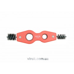 Щітка для внутрішньої і зовнішньої очистки труб 15 і 22 мм YATO Щітка для внутрішньої і зовнішньої очистки труб 15 і 22 мм YATO